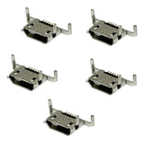 5 Conector Micro Usb Carregar Carga Para Controle Xbox One