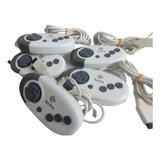 5 Controle Mega Drive Original Tectoy 3 Botões Branco