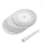 5 Discos Corte Diamantado 40mm Mini Micro Retifica Para Drem