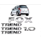 5 Emblema Letreiro 1 X Fox 3 X Trend 1 X 1.0 
