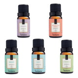 5 Essencias Para Aromatizador Elétrico Com 10ml Via Aroma