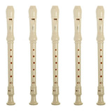 5 Flautas Doce Yamaha Soprano Yrs-24b