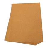 5 Folhas De Cortiça 60x45cm 1mm Espessura
