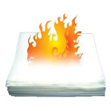 5 Folhas De Papel Flash Paper 10x10 - Versão Econômica