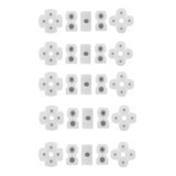 5 Kits Borrachas Condutivas Controles 001/011/020 Para Ps4