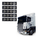 5 Lanterna Led Quebra-sol Scania S4 S5 P94 P360 114 124 G R