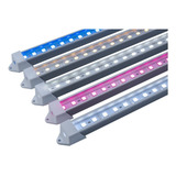 5 Luminárias Led Cores 22cm Aquário Marinho Boyu C 2 Dimmers