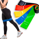 5 Mini Band Elastico Academia Fit Treino Funcional Exercício