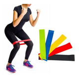 5 Mini Band Elastico Academia Fit Treino Funcional Exercício