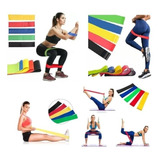 5 Mini Band Elastico Academia Fit Treino Funcional Exercício