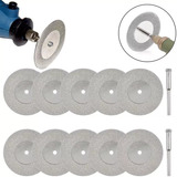 5 Mini Discos Corte Diamantado De 60mm Para Micro Retifica 