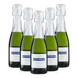  5 Mini Espumante Moscatel Quinta Morgado Branco Suave 187ml