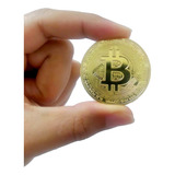 5 Moedas Física Bitcoin Btc Criptomoedas Ouro Colecionador