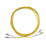 5 Mt Cordão Óptico Duplex Multimodo Lc/pc Lc/pc (50/125) 2mm