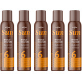5 Óleo Bronzeador 6 Fps Spray Bronzeamento Rápido Vitamina E
