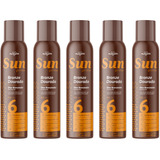 5 Óleo Bronzeador 6 Fps Spray Bronzeamento Rápido Vitamina E