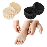 5 Pares De Meias Palmilha Almofadas Do Antepé De 5 Dedos