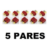 5 Pares Plug Conector Dean T Macho + Fêmea - Frete R$ 10,00