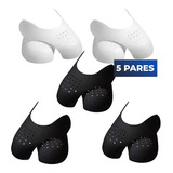 5 Pares Step Defend Anti Crease Antivinco Para Tênis