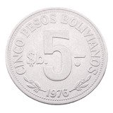 5 Pesos Bolivianos - Bolívia
