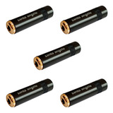 5 Plug Conector Jack P2 Linha Stereo Fêmea Ouro Santo Angelo