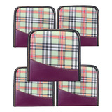 5 Porta Cd/dvd C/48 Mídias Cada Case Organizador