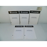 5 Precautions Booklet Originais Dos Jogos Game Cube - B -