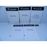 5 Precautions Booklet Originais Dos Jogos Game Cube - C -