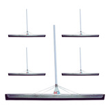5 Rodos 80cm Limpeza Pesada Aço Galvanizado