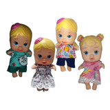5 Roupinhas Boneca Little Dolls
