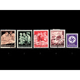 5 Selos Alemanha Terceiro Reich Segunda Guerra Mundi Lote 9