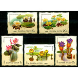 5 Selos De Flora Flores Aquáticas Da Rússia - L.4047