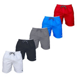 5 Shorts Lisos Com Amarração Bermuda