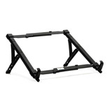 5 Suporte P/notebook Plástico Regulável Preto Reliza