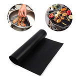 5 Tapete Manta Grill Teflon Capa Churrasqueira Não Gruda Ful