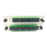 5 Un Splitter Box Óptico Modular Plc 1x16 Sc Apc Conectizado