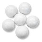 5 Unidades De Esferas De Borracha 30mm P/ Silos-peneiras
