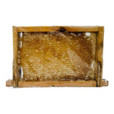5 Unidades De Favo De Mel Puro Na Madeira Artesanal 750g