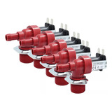 5 Valvula Solenoide Simples Entrada De Água 220v C Suporte
