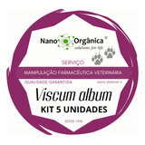 5 Viscum Album Homeopático Câncer Cães E Gatos Original Dh8