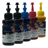5 X 100ml Tinta Sublimatica Inktec L1300 Com Bico Dosador