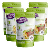 5 X Macarrão Konjac Espaguete Shirataki 270g Konjac Massa Mf