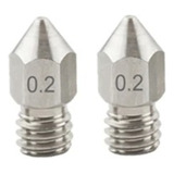 5 X Nozzle Bico Hotend 1.75mm