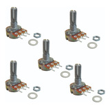 5 X Potenciômetro Linear L20 (20mm) Escolha Valor