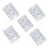 5 X Protoboard Breadboard 400 Pontos Furos Pinos