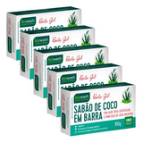 5 X Sabão Biodegradável Coco Em