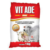5 X Vit Ade Oral Vitamínico 1kg Misturar Sal/ração - Calbos