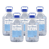 5 Água Destilada 5 Litros P autoclave E Limpeza Cpap Destill