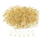 5 Alfinetes De Segurança De Metal Em Forma De Pêra Com 500