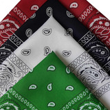 5 Bandanas Varias Estampas Rock Country Preço De Atacado